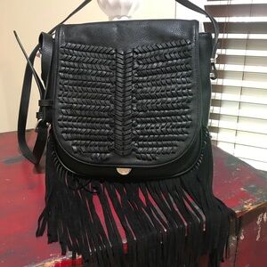 🌸BCBG Tassel Crossbody Bag
